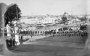 Soldiers at Coronation Durbar, Delhi, India