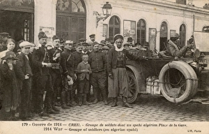 At a French Station