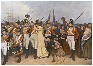 Embarking Prints: Soldiers Embarking 1810