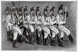 Actors Collection: Soldiers in His Excellency at the Lyric Theatre