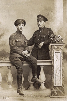 Images Dated 6th June 2016: Two soldiers of the First World War