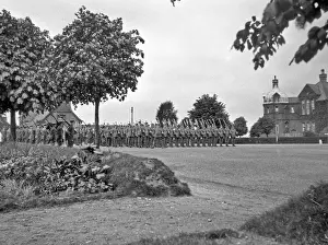 Drilling Prints: Soldiers on a parade ground