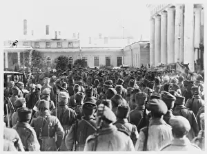 Soldiers in Petrograd