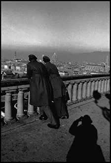 Michelangelo Prints: Soldiers, Piazzale Michelangelo, Florence, Italy
