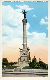 Soldiers and Sailors Monument, Des Moines, Iowa, USA
