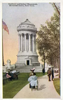 Images Dated 16th June 2020: Soldiers and Sailors Monument, Riverside Drive, New York