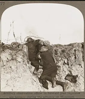 Soldiers in Trench