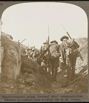 Soldiers in Trench