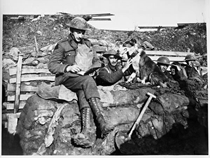 Images Dated 22nd May 2014: Soldiers on the Western Front, WW1