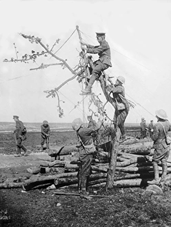 Images Dated 22nd May 2014: Soldiers on the Western Front, WW1