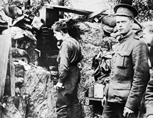 Images Dated 22nd May 2014: Soldiers on the Western Front, WW1