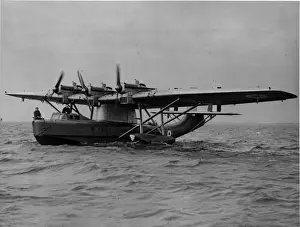The sole Blackburn RB2 Sydney N241 on the water
