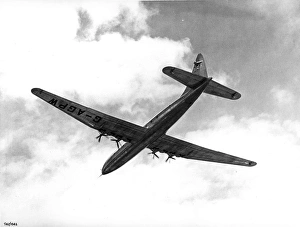 Agpw Gallery: The sole Bristol Brabazon G-AGPW in flight over Filton