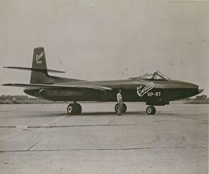The sole Curtiss XP-87 Blackhawk, 45-59600 The sole Curtiss XP-87 Blackhawk, 45-59600
