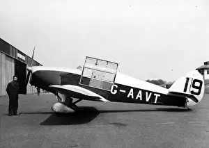 Photographic Prints: The sole Hendy 302A built G-aVT