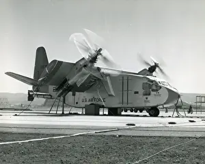 The sole Hiller X-18, 57-3078