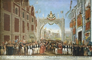 Agustin Gallery: Solemn and peaceful entrance of the Army of the