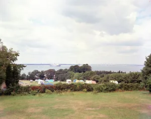 Solent Prints: The Solent from Waverley Caravan Park, Cowes, Isle of Wight