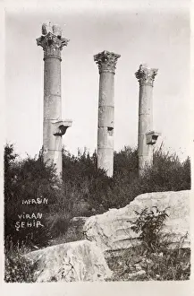 Word Prints: Soli, Mersin, Turkey - Ancient Columns