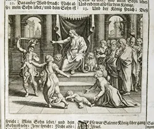 1483 Prints: SOLOMON ( -931 BC). King of the Jews from 970 to