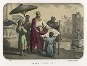 Builds Prints: SOLOMON BUILDS TEMPLE