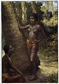 Tattooed Prints: Solomon Islands Women
