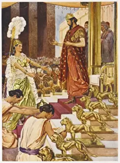 Sees Prints: Solomon & Sheba Queen