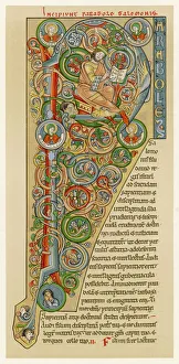 Ornament Gallery: Solomon Writing Proverbs