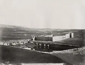 Pools Prints: Solomons Pools, fortress, near Bethelem, now West Bank