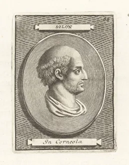Ridolfino Venuti Prints: Solon, Athenian statesman and poet, c.630-560 BC