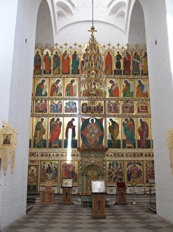 Images Dated 14th September 2010: Solovetsky Monastery - Cathedral icons