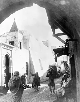 Ethiopia Prints: Somaliland street scene