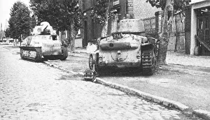 SOMUA S35 cavalry tanks