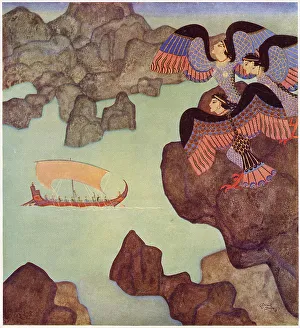 Myths Prints: Song of the Sirens