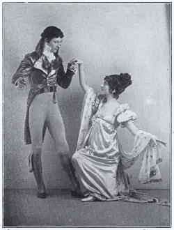 Cochran Prints: Sonia Alexander and Tom Devine in the cabaret show Supper Ti