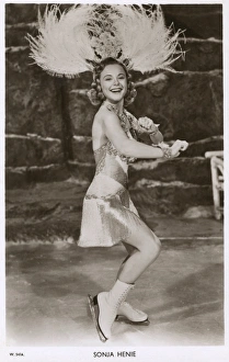 Skates Gallery: Sonia Henie, Norwegian figure skater and film star