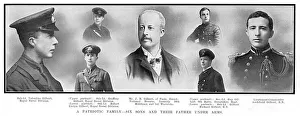 Division Gallery: Six Sons and a father under arms, WW1