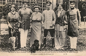 Holstein Gallery: Three sons of Kaiser Wilhelm II