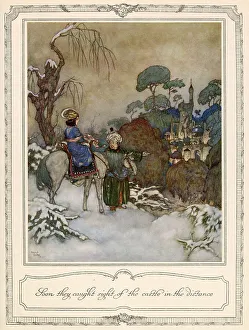 Frost Prints: Soon they caught sight of the calendar in the distance