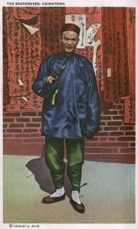 Soothsayer, Chinatown, San Francisco, California, USA