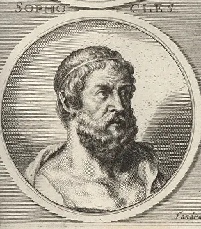 Electra Prints: Sophocles, ancient Greek tragedian, c.497-406 BC