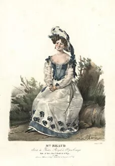 Andre Gallery: Soprano Madame Rigaud as Ines in L Alcalde de la Vega, 1824