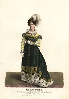 Lopera Prints: Soprano opera singer Madame Louise Therese