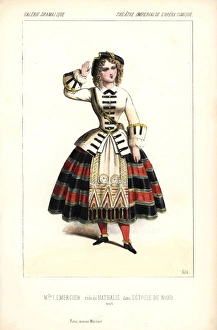 Soprano singer Marie-Charlotte Lemercier as Soprano singer Marie-Charlotte Lemercier as
