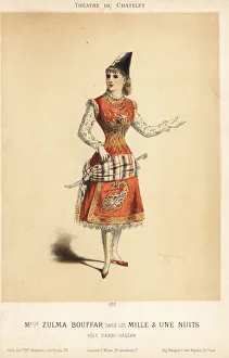 Soprano Zulma Bouffar in Mille & Une Nuits