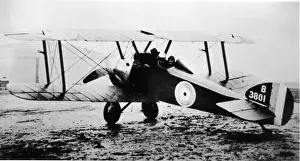 Biplanes Prints: Sopwith 1F Camel two-seat trainer