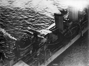 Sopwith 2F1 Camel on a ship