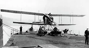 Seaplane Collection: Sopwith 860 Biplane early 1900s
