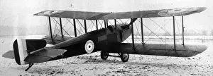 Sopwith B1 Bomber B1496 in the snow at Brooklands