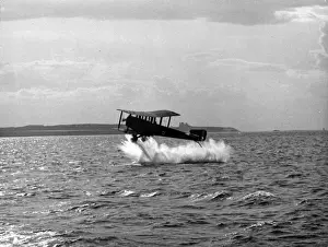 Dunbar Prints: Sopwith Cuckoo, dropping a torpedo